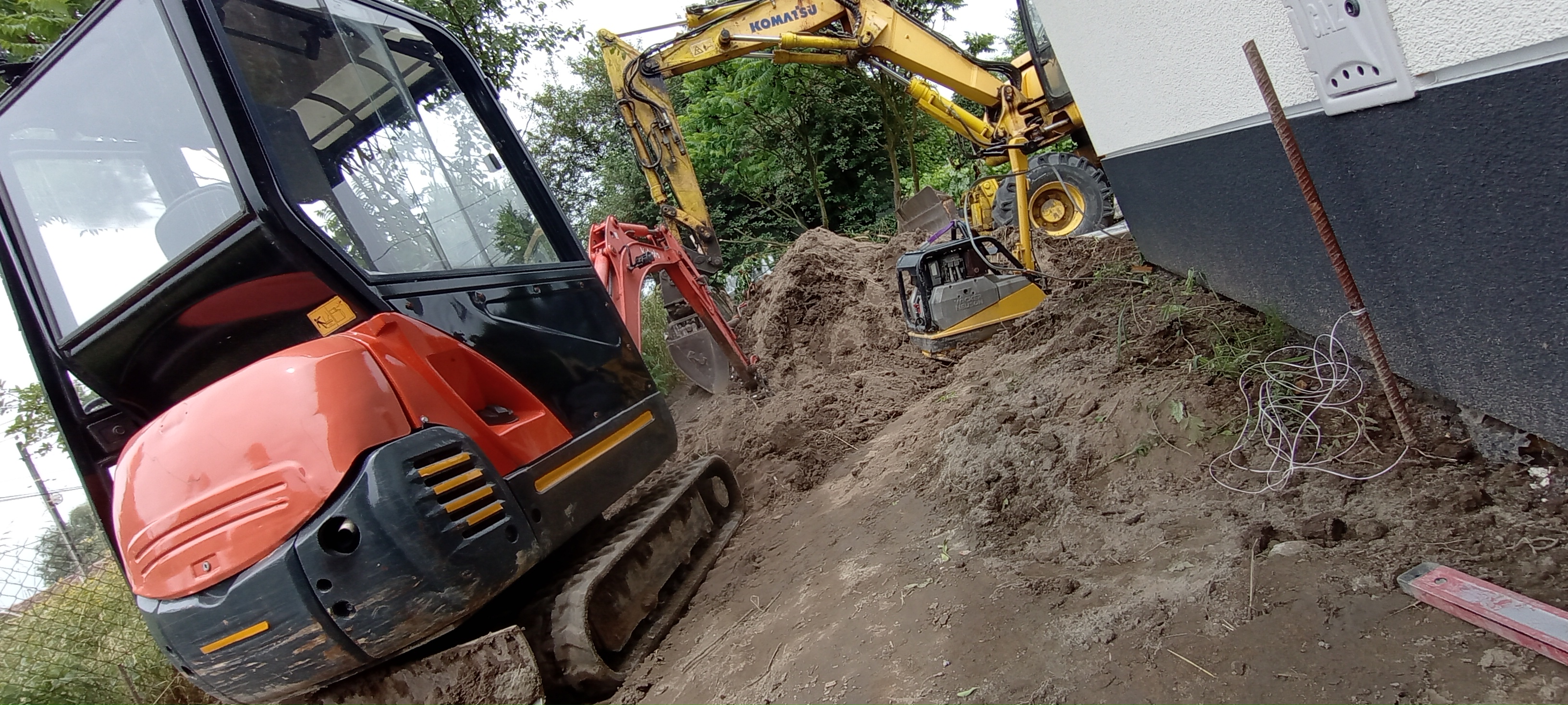 Prace ziemne minikoparką Myślenice