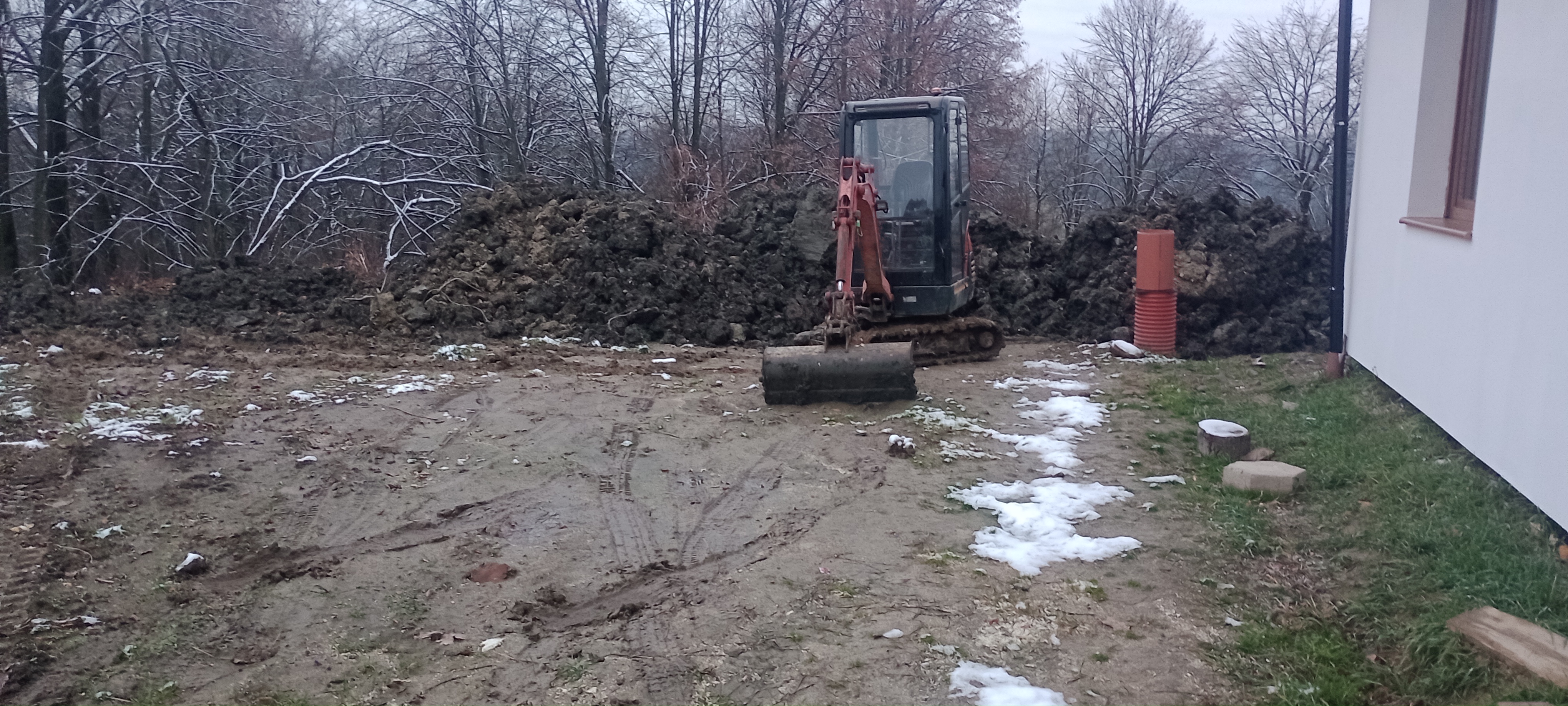 Wykopy pod ogrodzenia oraz kostkę brukową Myślenice